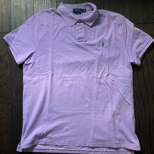 POLO Ralph Lauren, purple polo short sleeve, XL